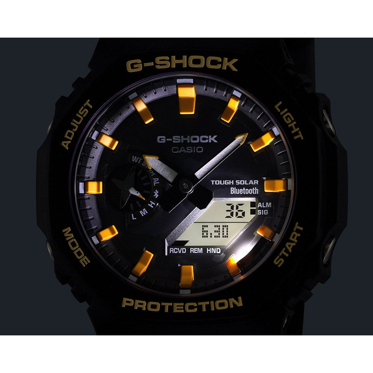 G-SHOCK カシオ Gショック CASIO ソーラー Charles Darwin Foundation コラボ 限定 アナデジ 腕時計 メンズ GA-B2100DF-1AJR ガラパゴスアホウドリ【2025 新作】