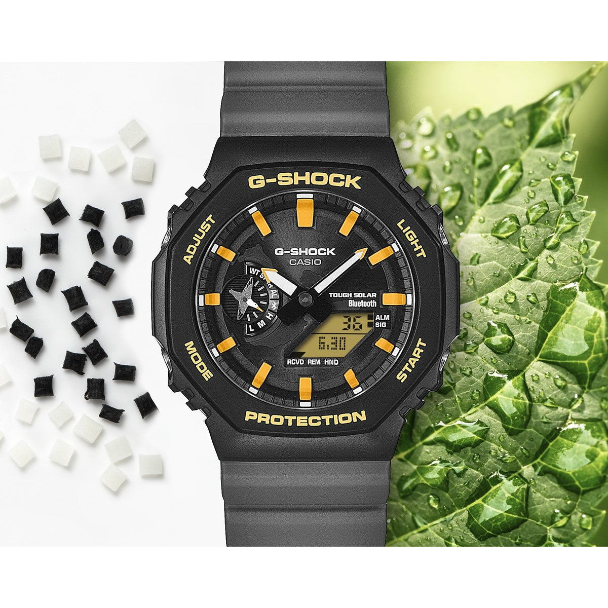 G-SHOCK カシオ Gショック CASIO ソーラー Charles Darwin Foundation コラボ 限定 アナデジ 腕時計 メンズ GA-B2100DF-1AJR ガラパゴスアホウドリ【2025 新作】