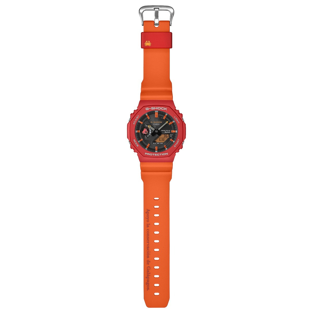 G-SHOCK カシオ Gショック CASIO ソーラー Charles Darwin Foundation コラボ 限定 アナデジ 腕時計 メンズ GA-B2100DF-4AJR ガラパゴスベニイワガニ