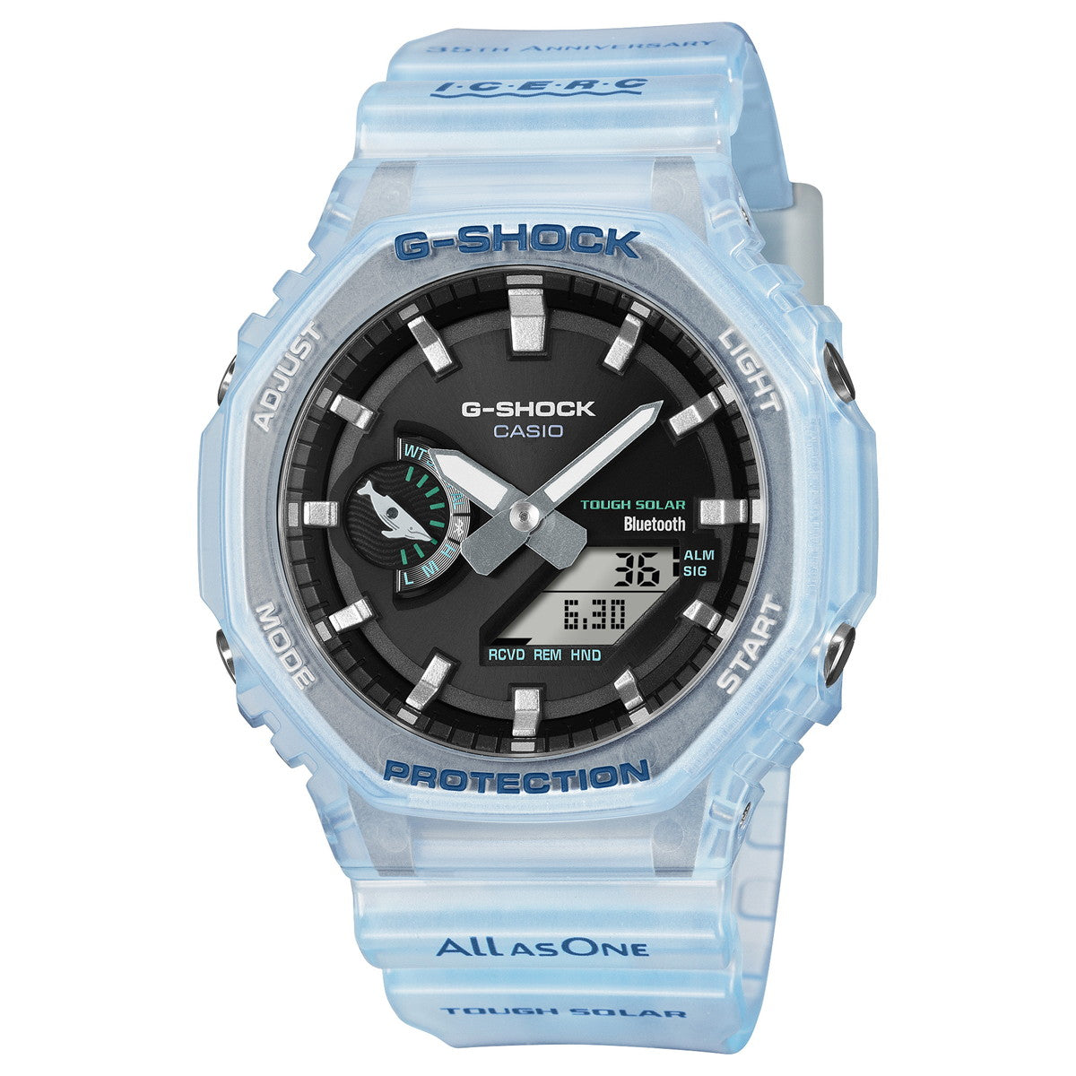 G-SHOCK カシオ Gショック CASIO アナデジ 腕時計 メンズ GA-B2100KB-2AJR タフソーラー スマートフォンリンク Love The Sea And The Earth クジラ【2026 新作】