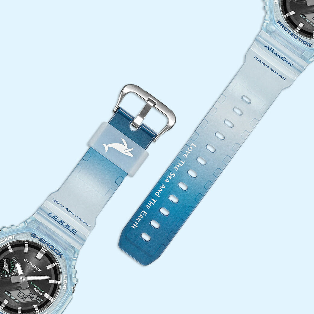 G-SHOCK カシオ Gショック CASIO アナデジ 腕時計 メンズ GA-B2100KB-2AJR タフソーラー スマートフォンリンク Love The Sea And The Earth クジラ【2026 新作】
