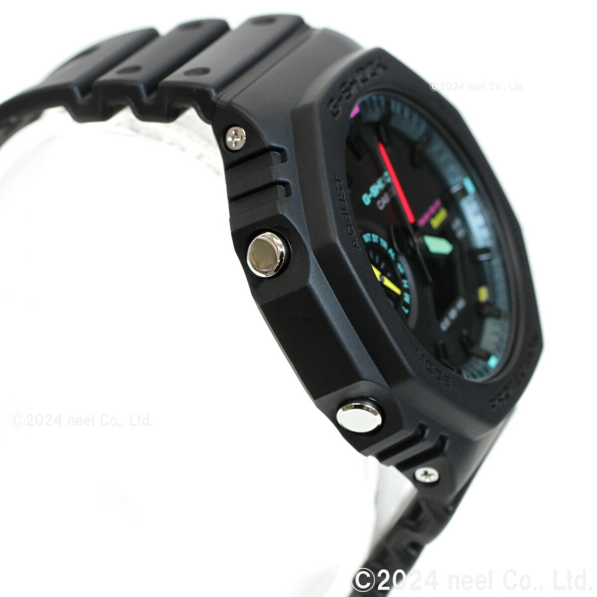 G-SHOCK カシオ Gショック CASIO ソーラー 限定モデル 腕時計 メンズ GA-B2100MF-1AJF タフソーラー スマートフォンリンク Multi Fluorescent color シリーズ【2024 新作】