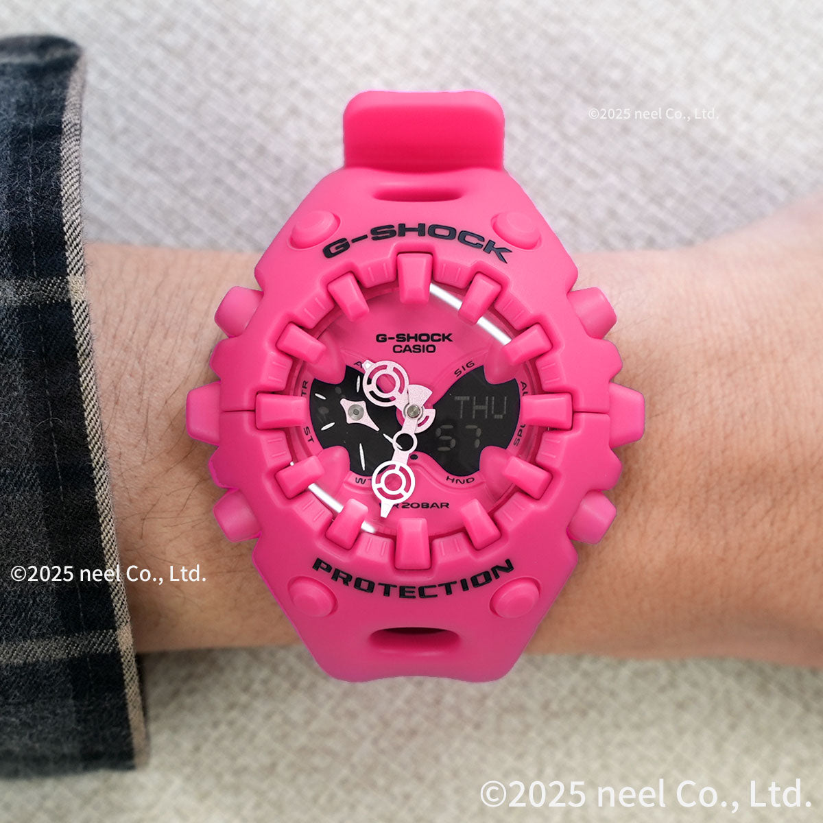 G-SHOCK カシオ Gショック CASIO アナデジ 限定モデル 腕時計 メンズ GA-V01-4AJF ピンク