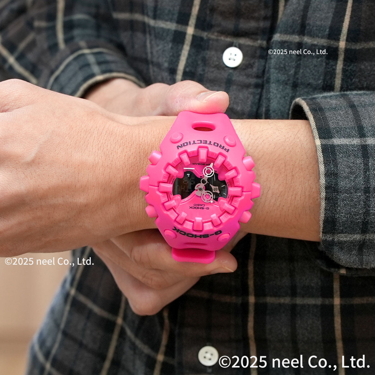 G-SHOCK カシオ Gショック CASIO アナデジ 限定モデル 腕時計 メンズ GA-V01-4AJF ピンク