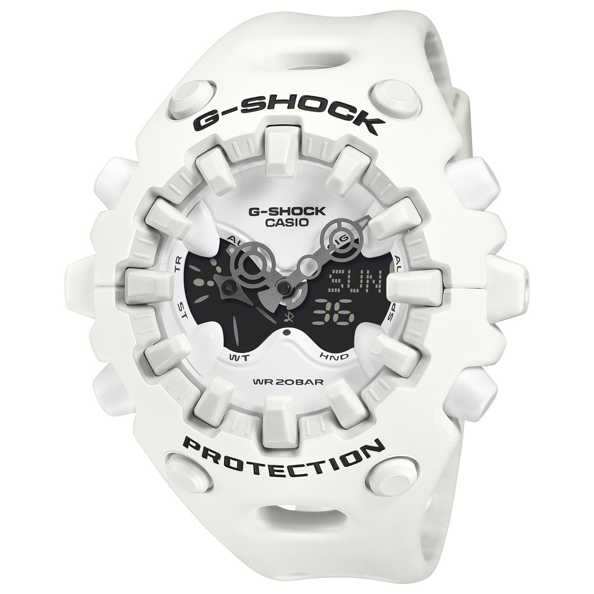 G-SHOCK カシオ Gショック CASIO アナデジ 限定モデル 腕時計 メンズ GA-V01-7AJF ホワイト