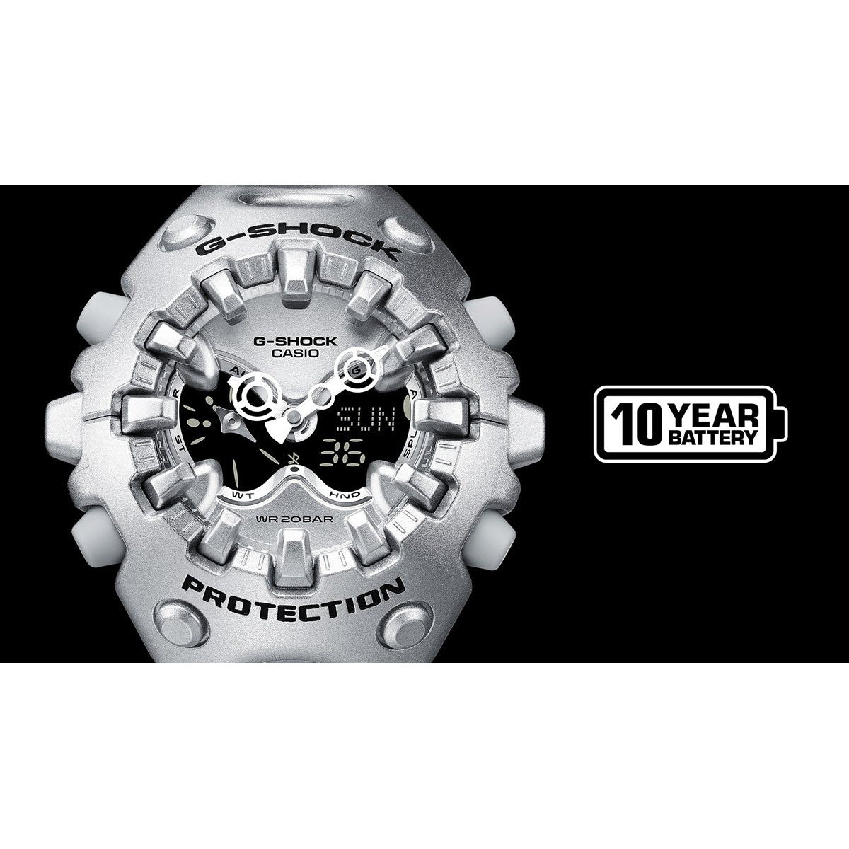 G-SHOCK カシオ Gショック CASIO アナデジ 限定モデル 腕時計 メンズ GA-V01-7AJF ホワイト【2025 新作】