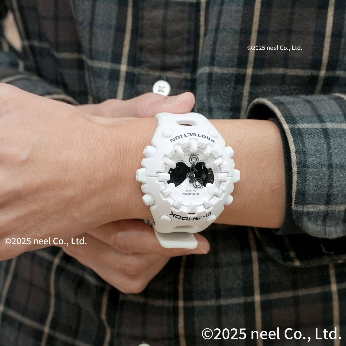 G-SHOCK カシオ Gショック CASIO アナデジ 限定モデル 腕時計 メンズ GA-V01-7AJF ホワイト