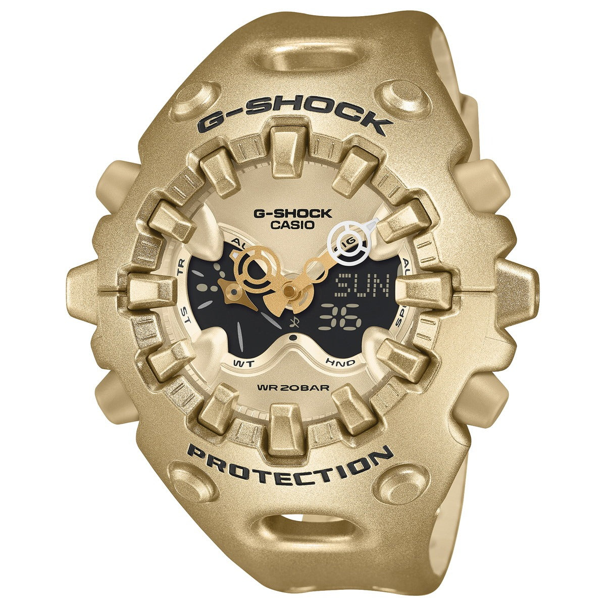 G-SHOCK カシオ Gショック CASIO アナデジ 限定モデル 腕時計 メンズ GA-V01A-9AJF ゴールド