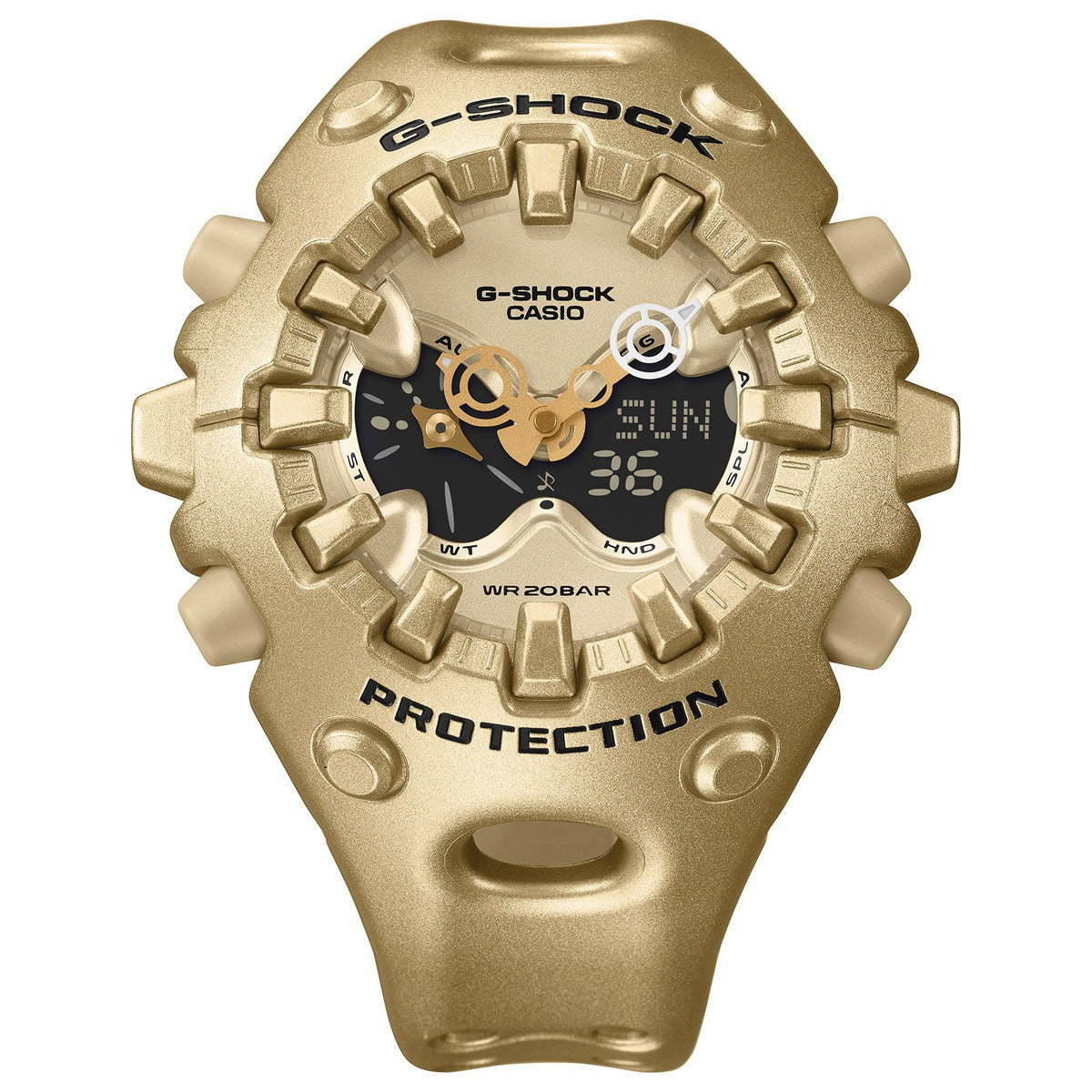 G-SHOCK カシオ Gショック CASIO アナデジ 限定モデル 腕時計 メンズ GA-V01A-9AJF ゴールド