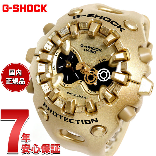 G-SHOCK カシオ Gショック CASIO アナデジ 限定モデル 腕時計 メンズ GA-V01A-9AJF ゴールド
