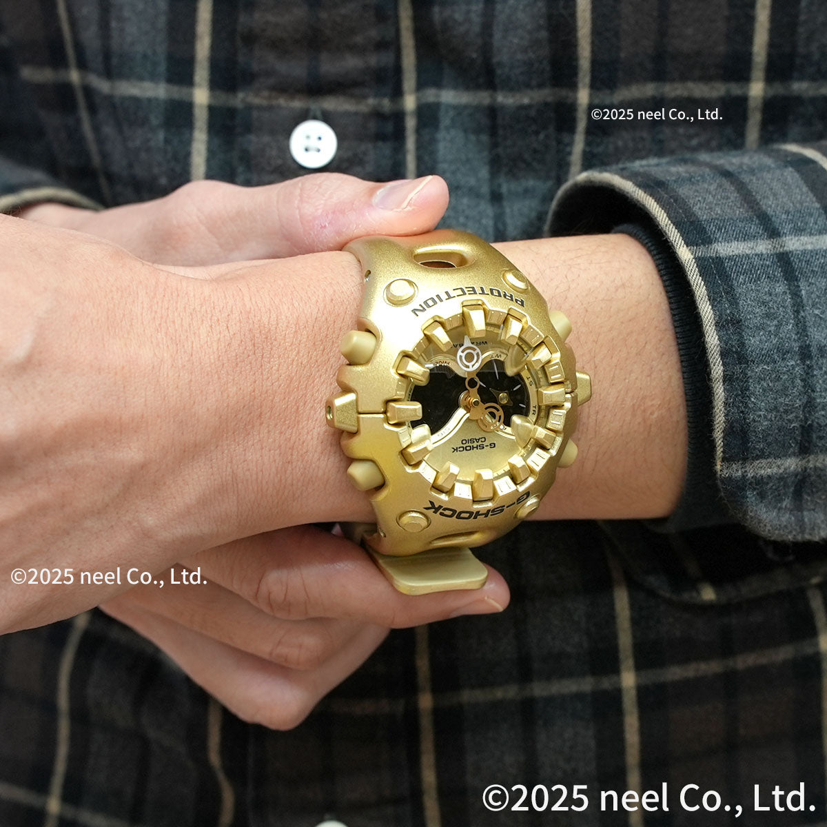 G-SHOCK カシオ Gショック CASIO アナデジ 限定モデル 腕時計 メンズ GA-V01A-9AJF ゴールド