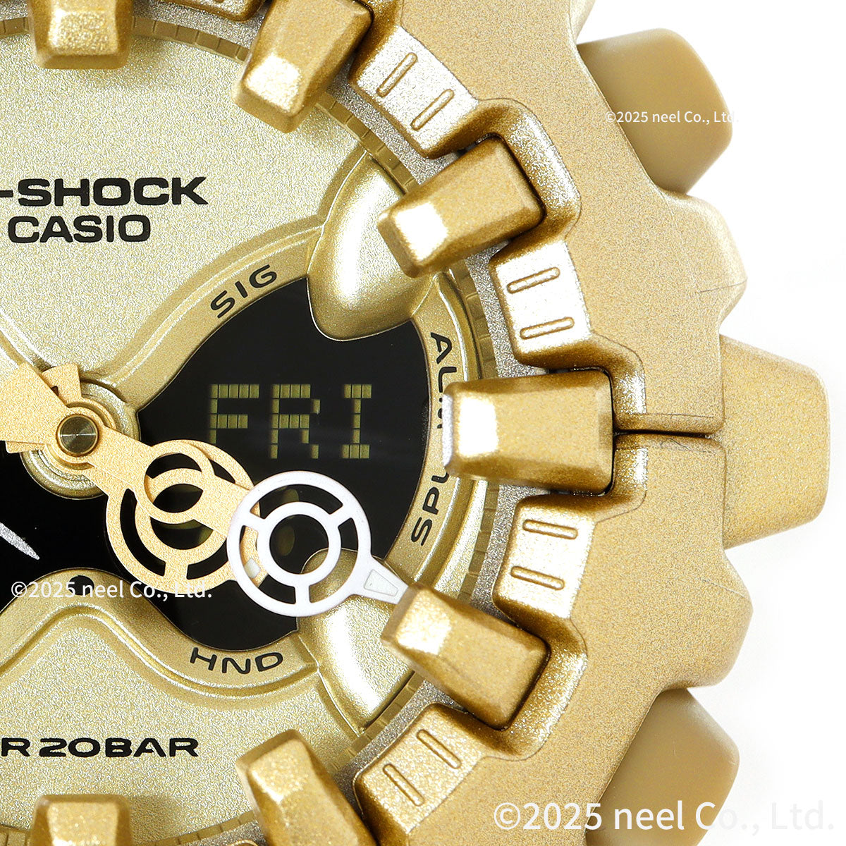 G-SHOCK カシオ Gショック CASIO アナデジ 限定モデル 腕時計 メンズ GA-V01A-9AJF ゴールド