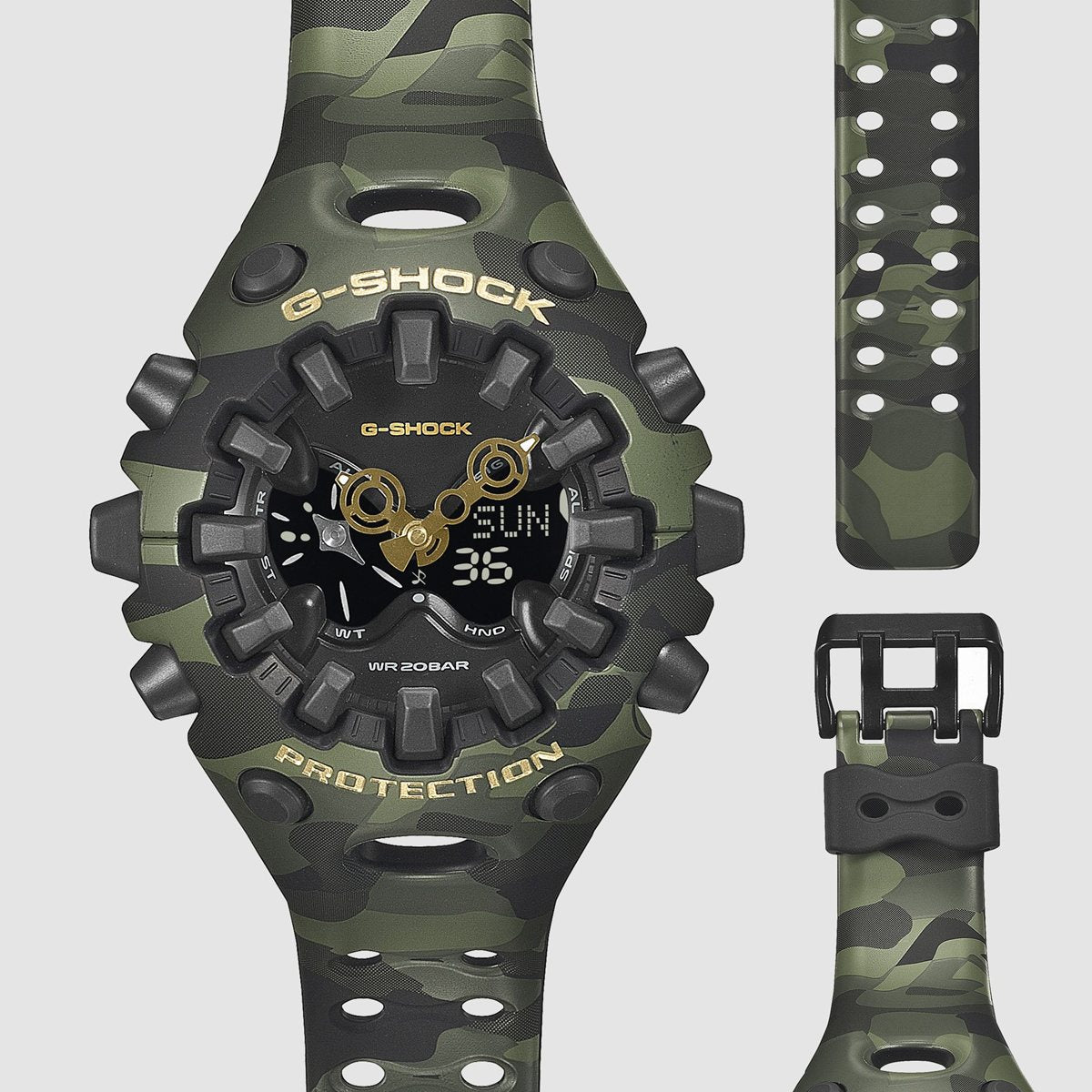 G-SHOCK カシオ Gショック CASIO アナデジ 限定モデル 腕時計 メンズ GA-V01CMG-3AJF TRANSPARENT PACK【2026 新作】