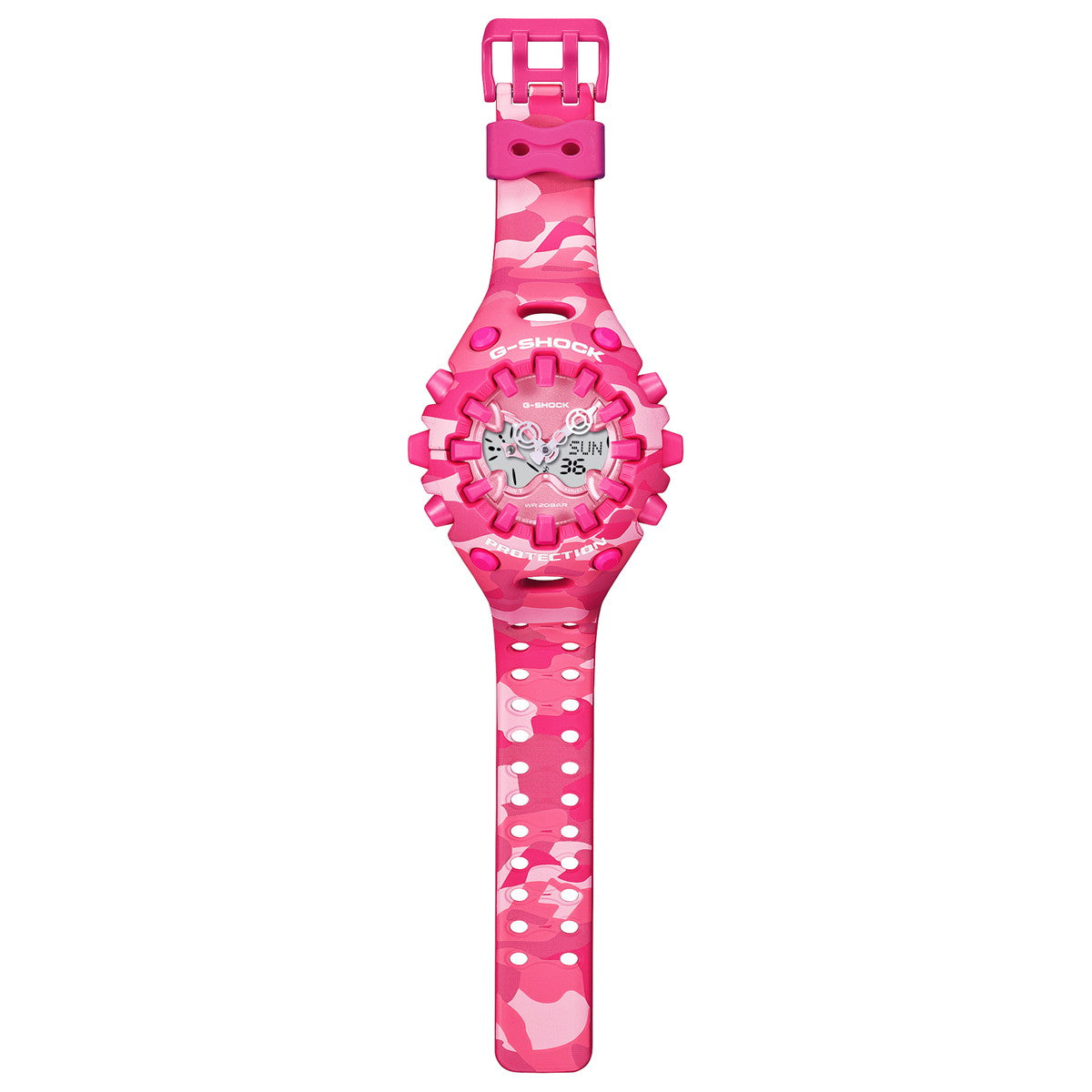 G-SHOCK カシオ Gショック CASIO アナデジ 限定モデル 腕時計 メンズ GA-V01CMG-4AJF BOLD CAMO Series COLOR CAMO ピンク【2026 新作】
