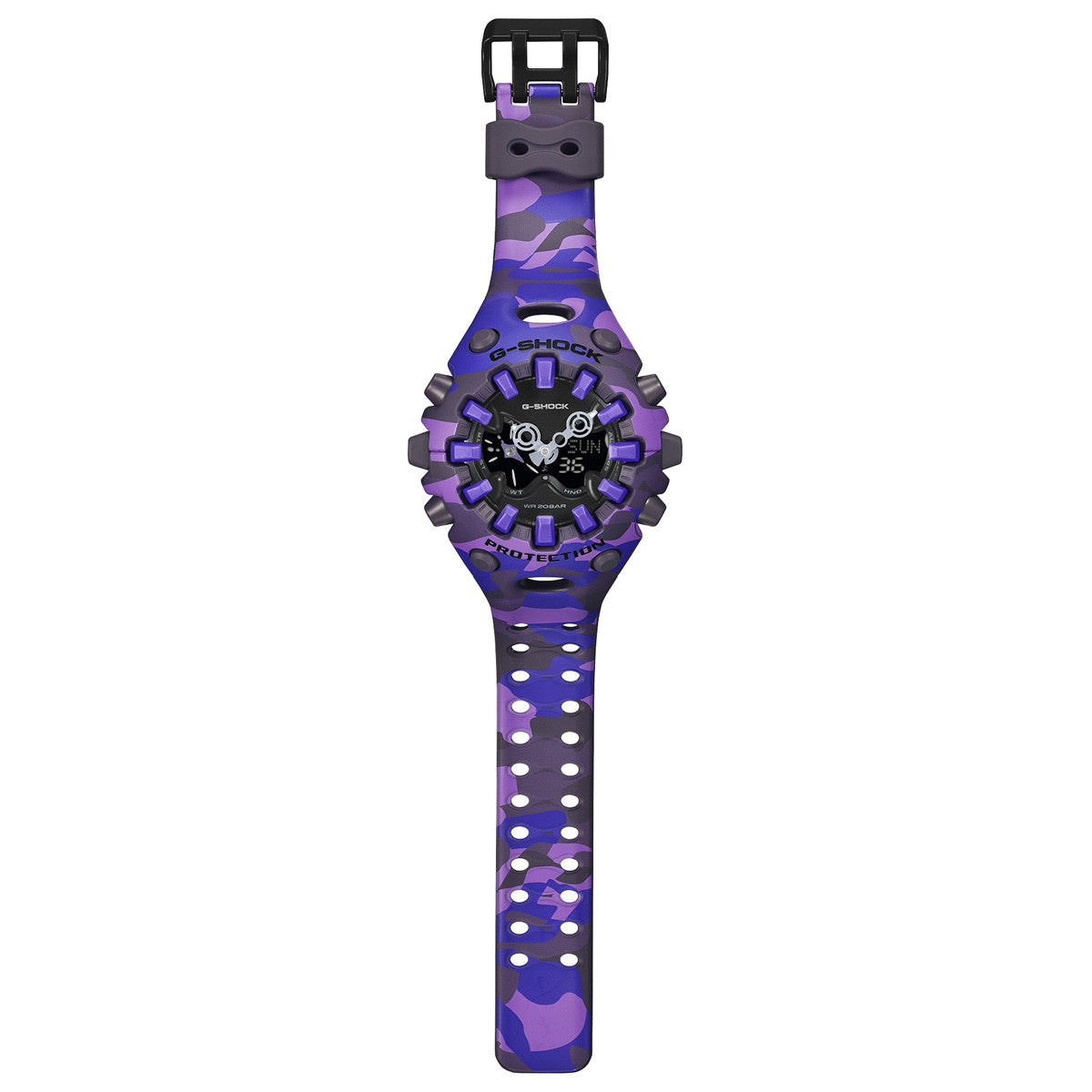 G-SHOCK カシオ Gショック CASIO アナデジ 限定モデル 腕時計 メンズ GA-V01CMG-6AJF BOLD CAMO Series COLOR CAMO パープル【2026 新作】