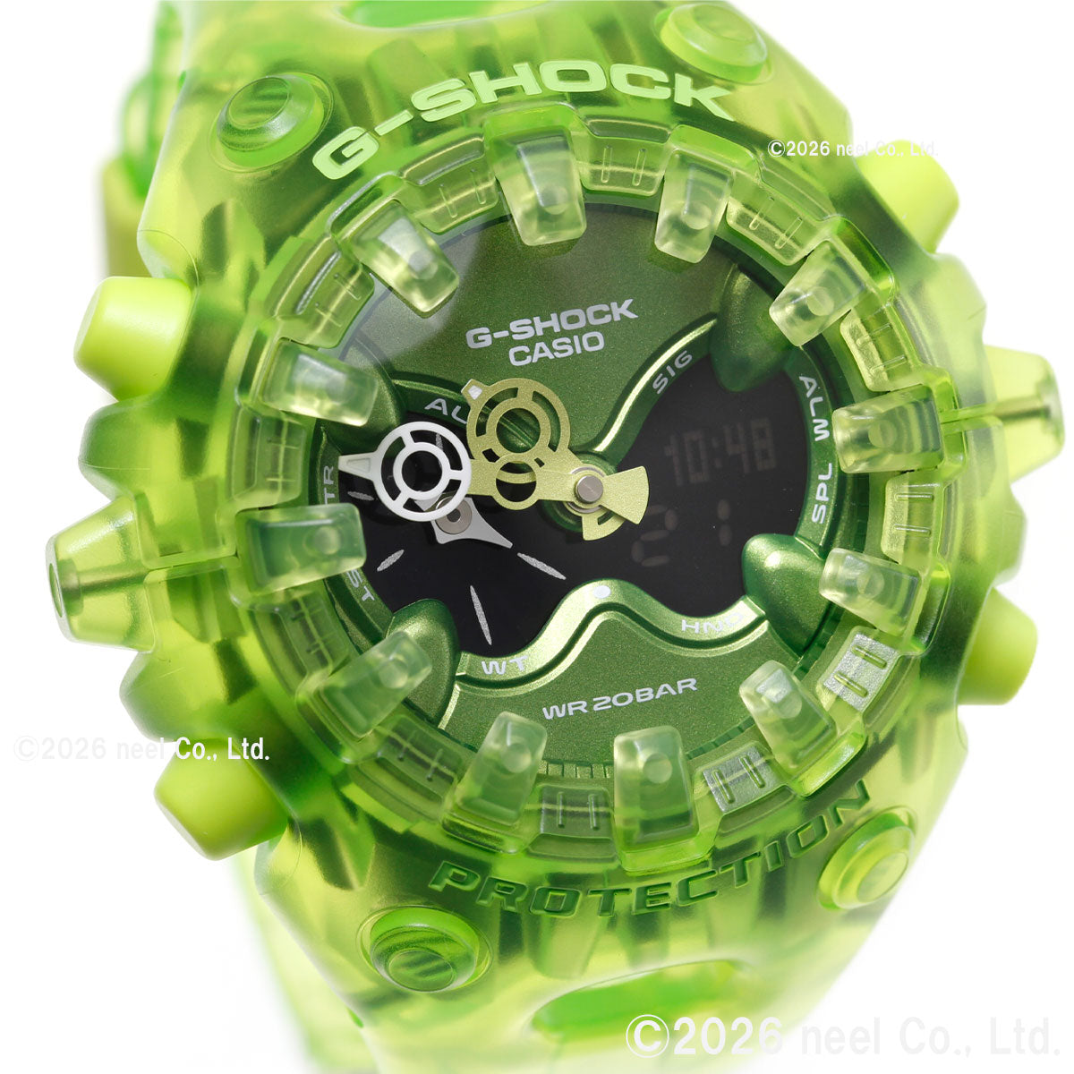 G-SHOCK カシオ Gショック CASIO アナデジ 限定モデル 腕時計 メンズ GA-V01SKE-3AJF TRANSPARENT PACK【2026 新作】