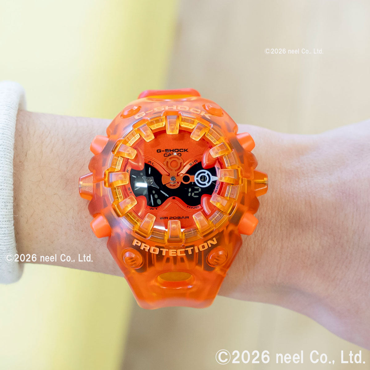 G-SHOCK カシオ Gショック CASIO アナデジ 限定モデル 腕時計 メンズ GA-V01SKE-4AJF TRANSPARENT PACK【2026 新作】