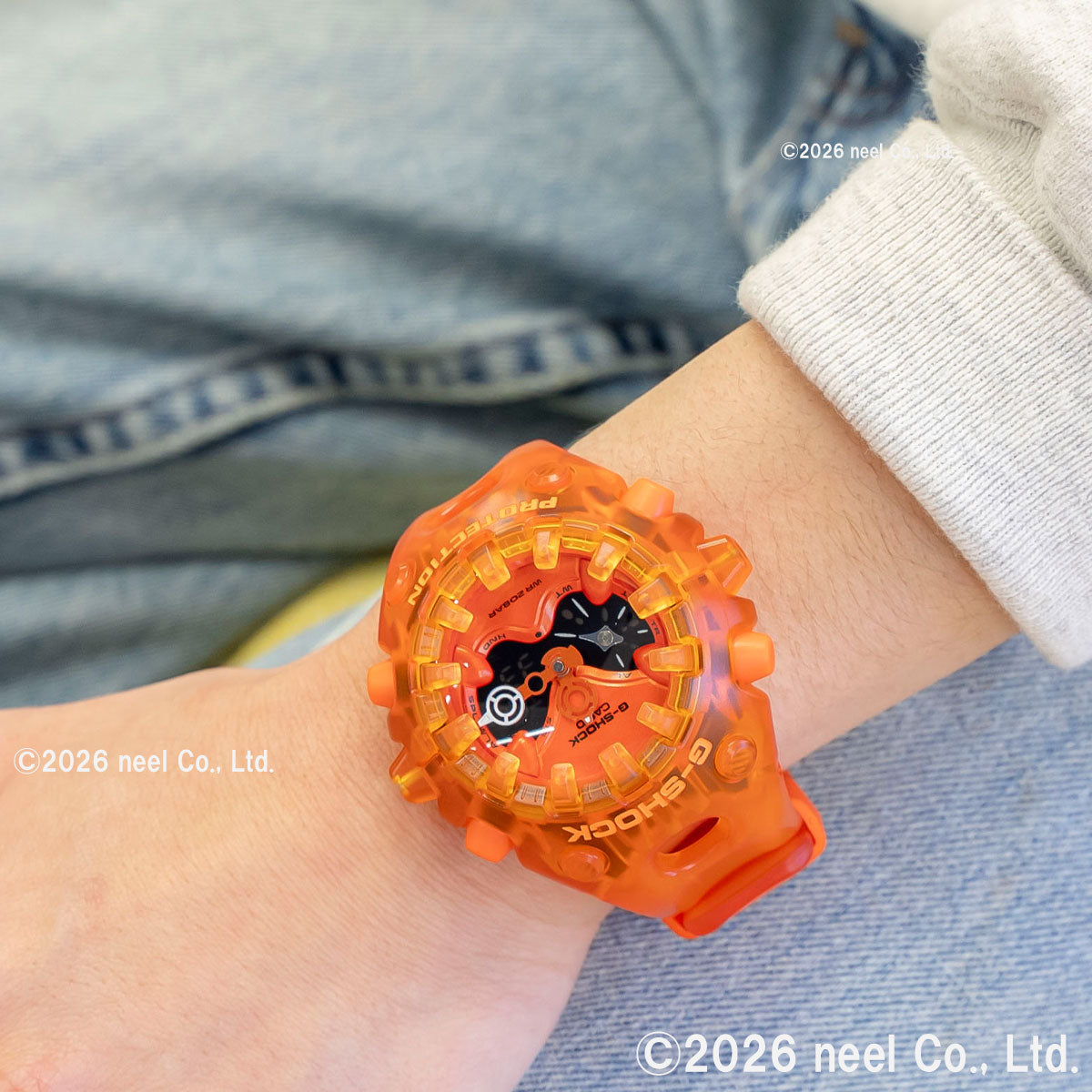 G-SHOCK カシオ Gショック CASIO アナデジ 限定モデル 腕時計 メンズ GA-V01SKE-4AJF TRANSPARENT PACK【2026 新作】