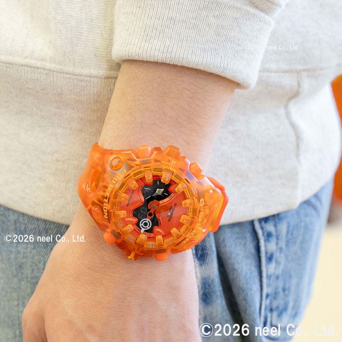 G-SHOCK カシオ Gショック CASIO アナデジ 限定モデル 腕時計 メンズ GA-V01SKE-4AJF TRANSPARENT PACK【2026 新作】