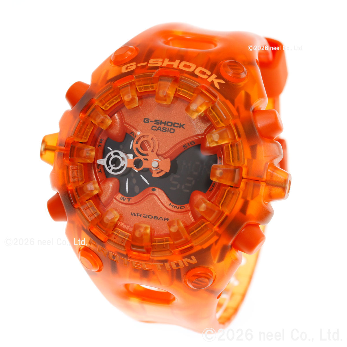 G-SHOCK カシオ Gショック CASIO アナデジ 限定モデル 腕時計 メンズ GA-V01SKE-4AJF TRANSPARENT PACK【2026 新作】