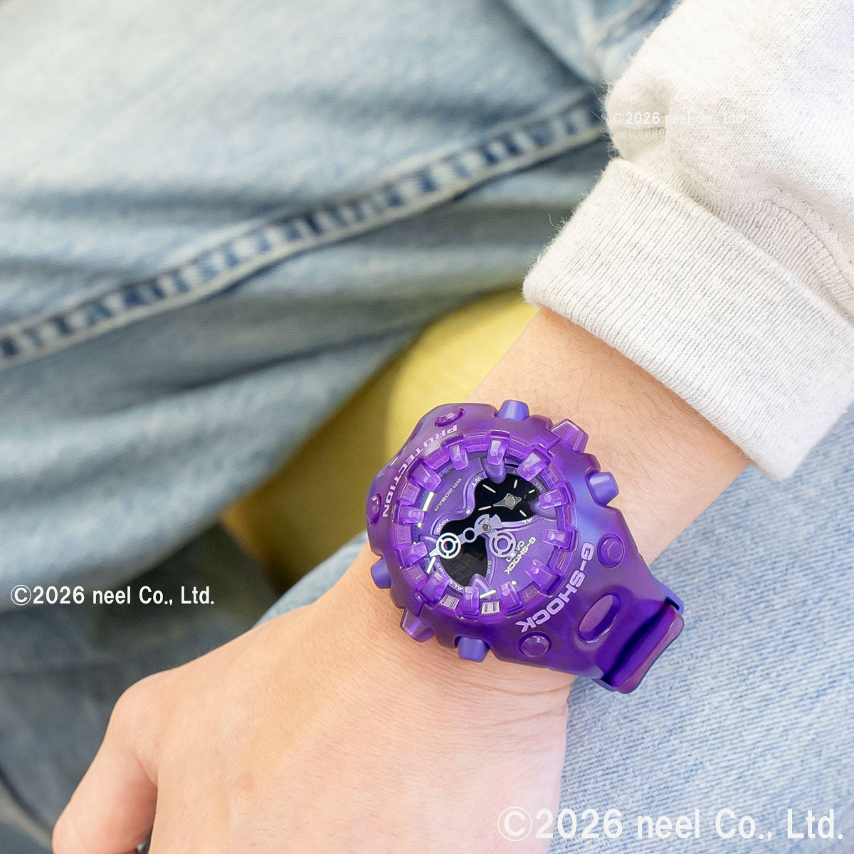 G-SHOCK カシオ Gショック CASIO アナデジ 限定モデル 腕時計 メンズ GA-V01SKE-6AJF TRANSPARENT PACK【2026 新作】