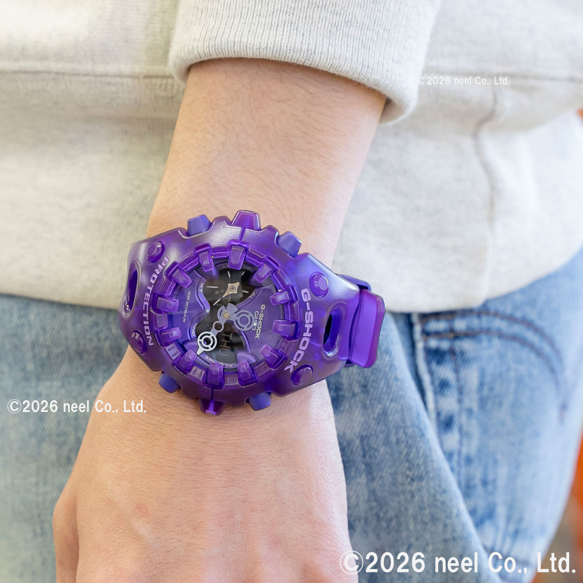 G-SHOCK カシオ Gショック CASIO アナデジ 限定モデル 腕時計 メンズ GA-V01SKE-6AJF TRANSPARENT PACK【2026 新作】