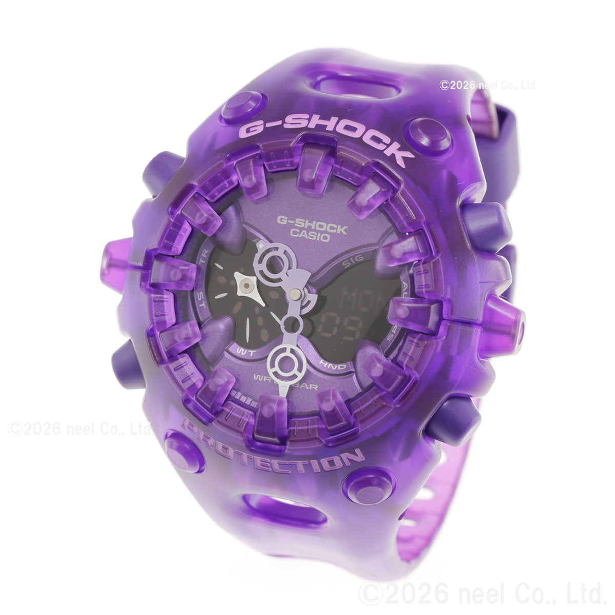 G-SHOCK カシオ Gショック CASIO アナデジ 限定モデル 腕時計 メンズ GA-V01SKE-6AJF TRANSPARENT PACK【2026 新作】