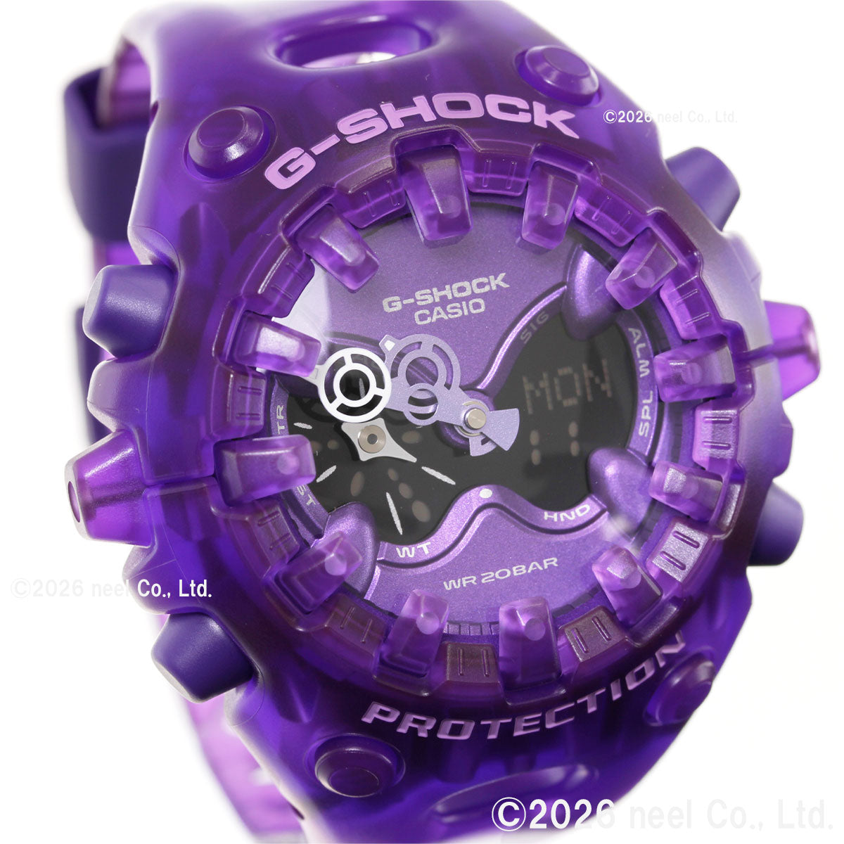 G-SHOCK カシオ Gショック CASIO アナデジ 限定モデル 腕時計 メンズ GA-V01SKE-6AJF TRANSPARENT PACK【2026 新作】