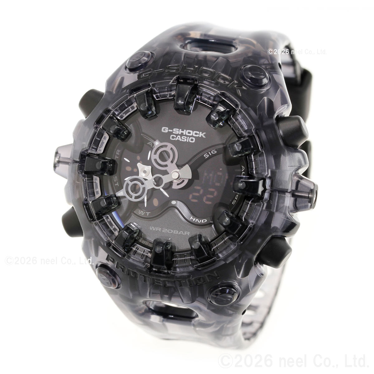 G-SHOCK カシオ Gショック CASIO アナデジ 限定モデル 腕時計 メンズ GA-V01SKE-8AJF TRANSPARENT PACK【2026 新作】