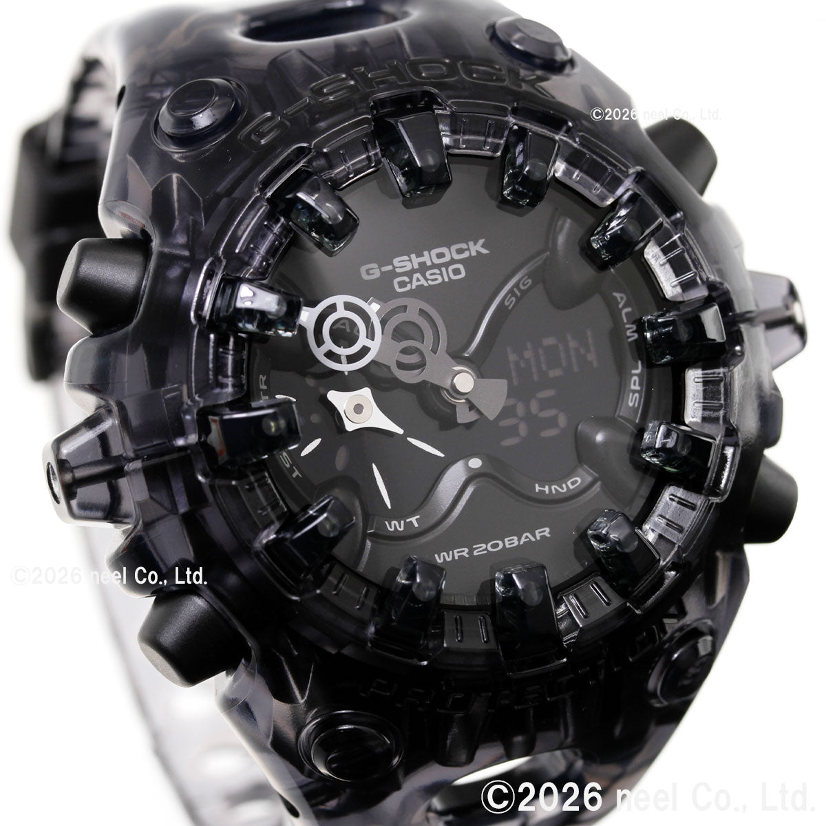 G-SHOCK カシオ Gショック CASIO アナデジ 限定モデル 腕時計 メンズ GA-V01SKE-8AJF TRANSPARENT PACK【2026 新作】