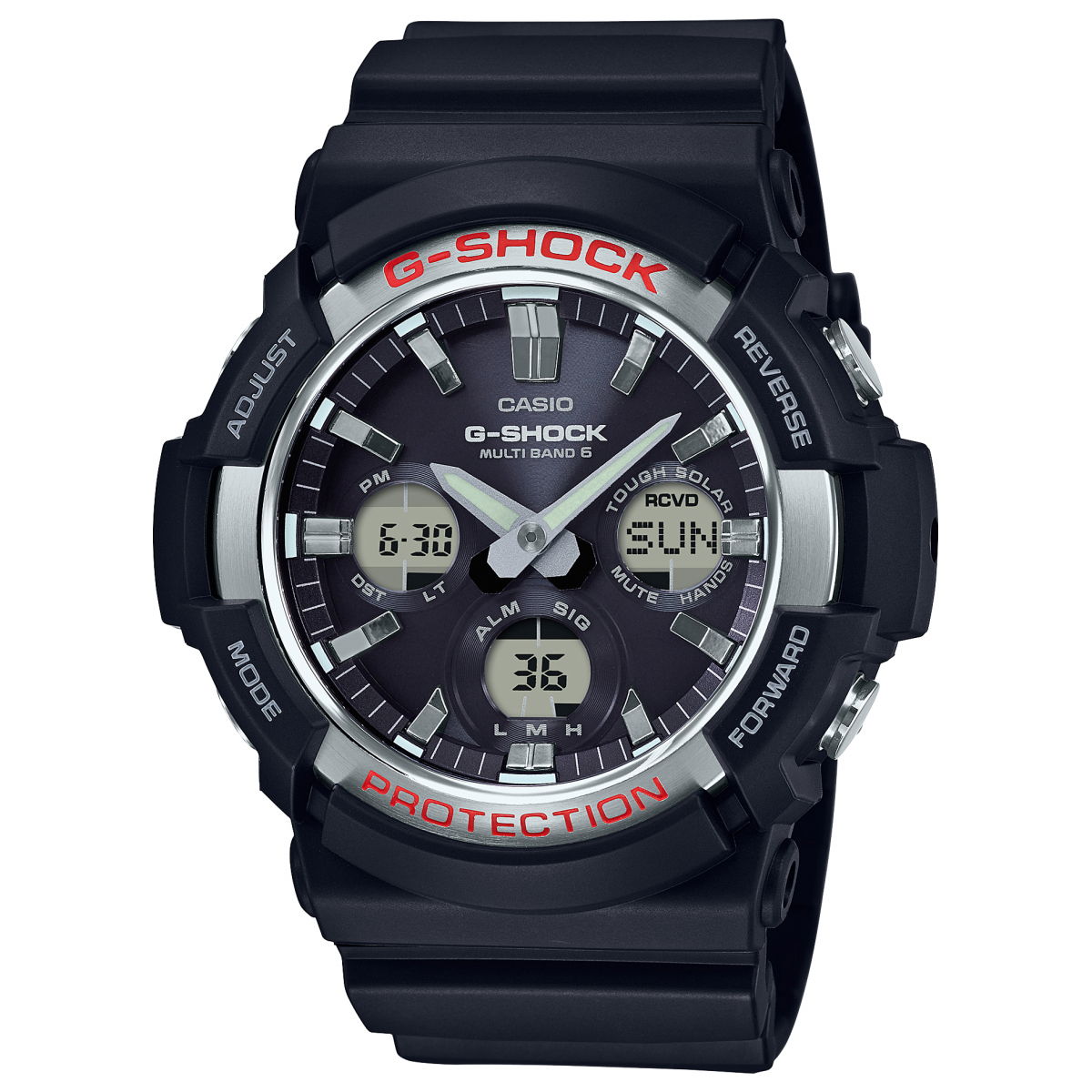 G-SHOCK 電波 ソーラー 腕時計 メンズ タフソーラー GAW-100-1AJF