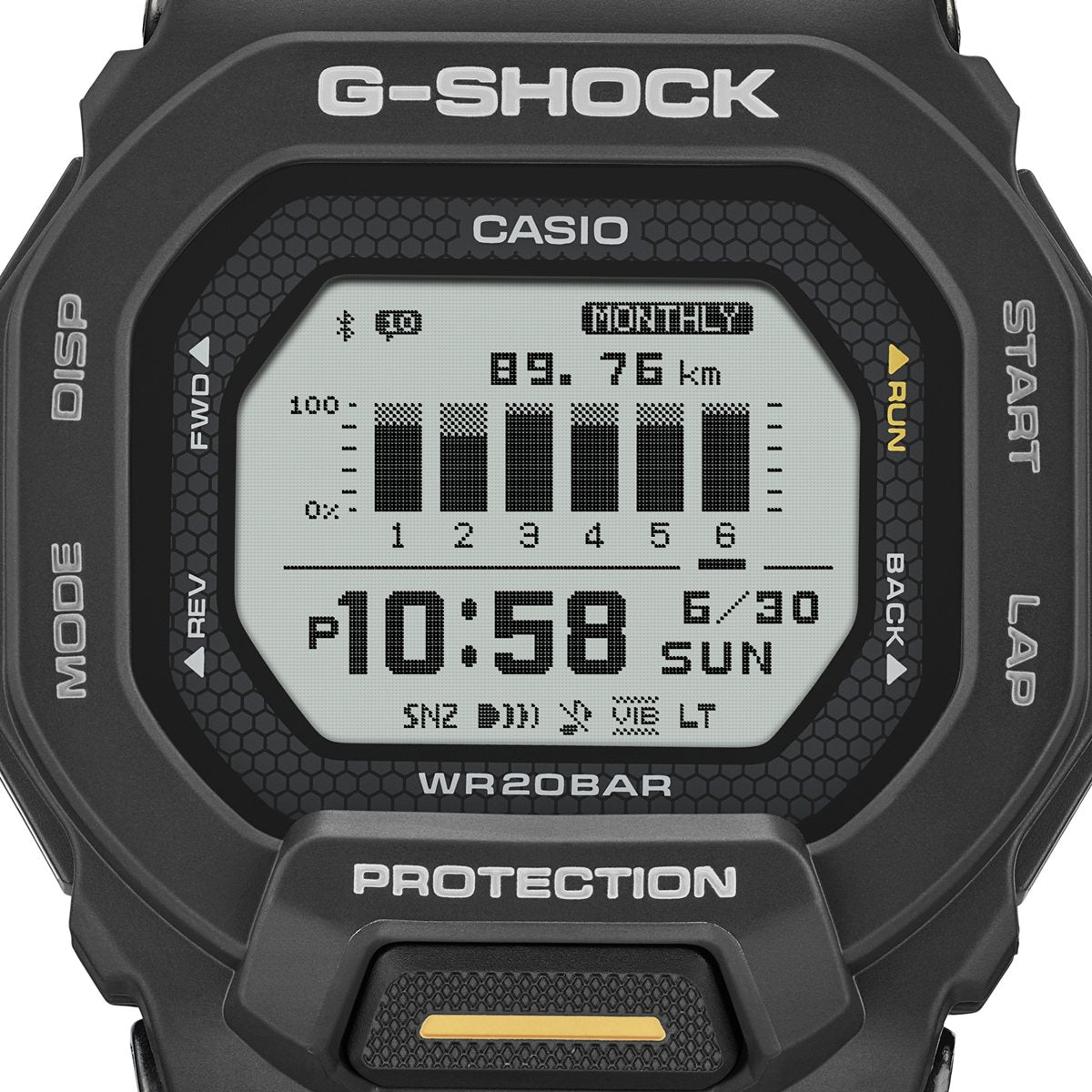 G-SHOCK G-SQUAD カシオ Gショック ジースクワッド CASIO 腕時計 メンズ スマートフォンリンク GBD-200-1A1JF【2025 新作】