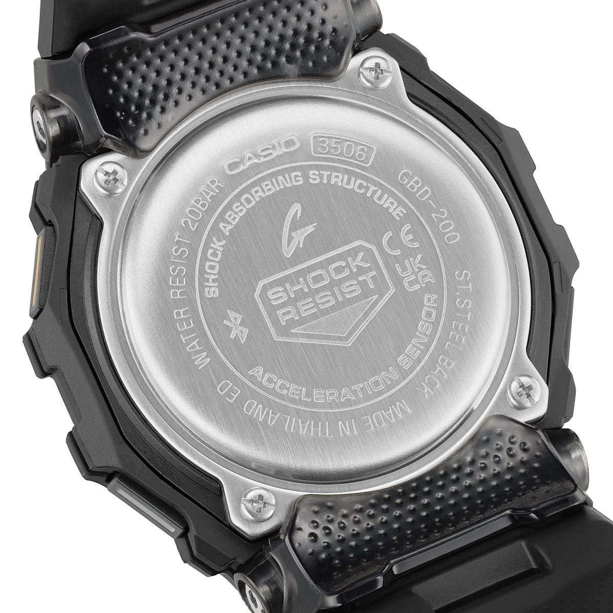 G-SHOCK G-SQUAD カシオ Gショック ジースクワッド CASIO 腕時計 メンズ スマートフォンリンク GBD-200-1A1JF【2025 新作】