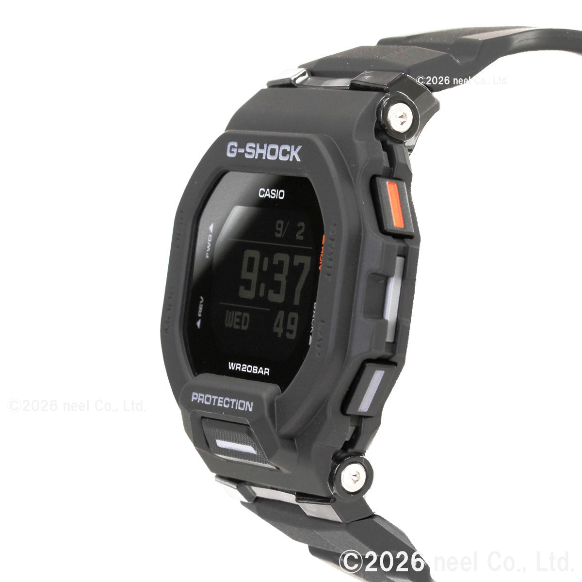 G-SHOCK Gショック G-SQUAD ジースクワッド GBD-200シリーズ GBD-200-1JF メンズ 腕時計 Bluetooth デジタル ブラック CASIO カシオ
