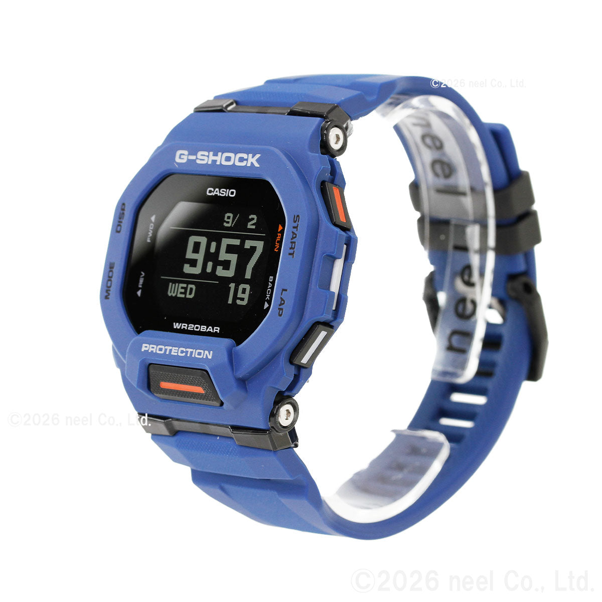 G-SHOCK Gショック G-SQUAD ジースクワッド GBD-200シリーズ GBD-200-2JF メンズ 腕時計 Bluetooth デジタル ブルー 青 CASIO カシオ