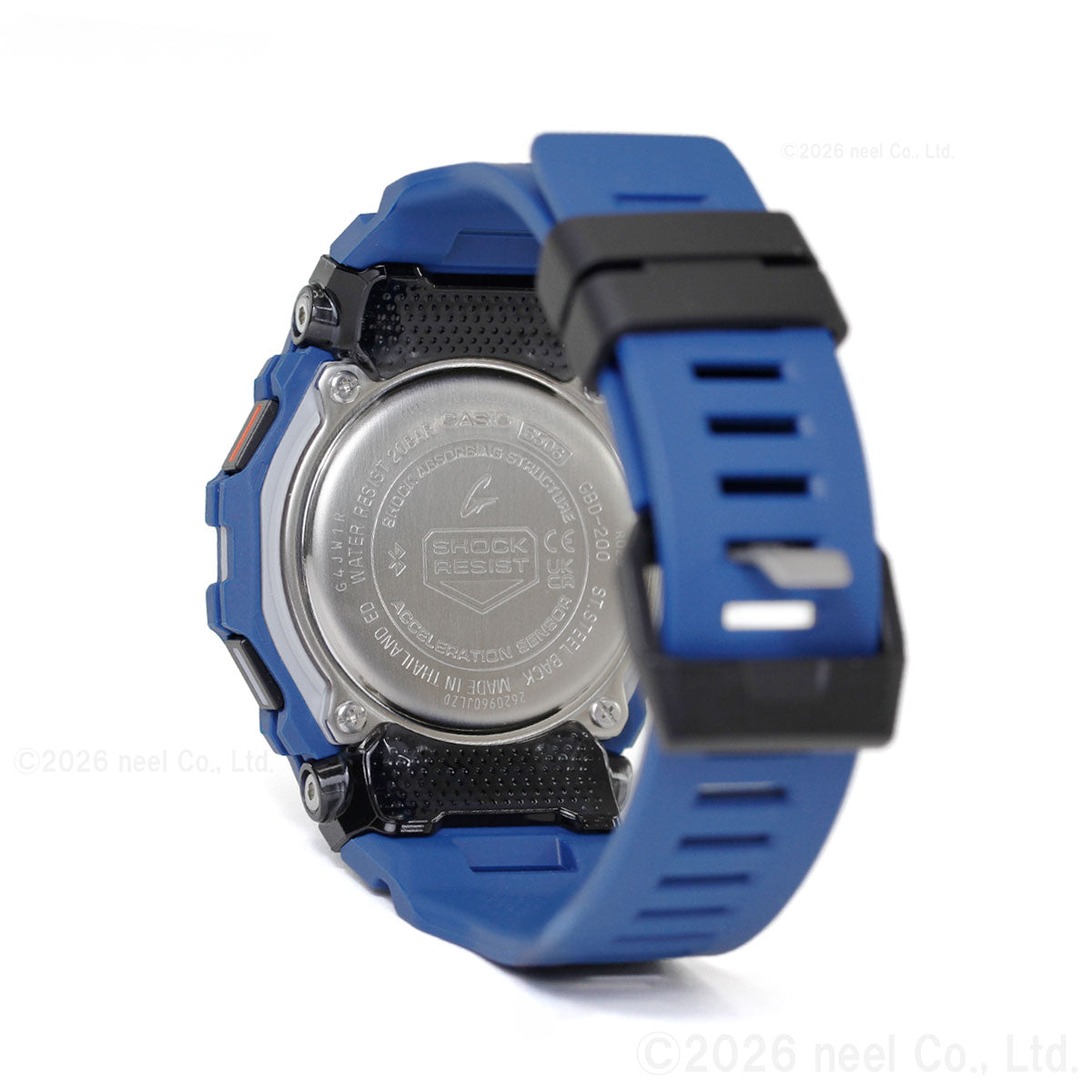 G-SHOCK Gショック G-SQUAD ジースクワッド GBD-200シリーズ GBD-200-2JF メンズ 腕時計 Bluetooth デジタル ブルー 青 CASIO カシオ