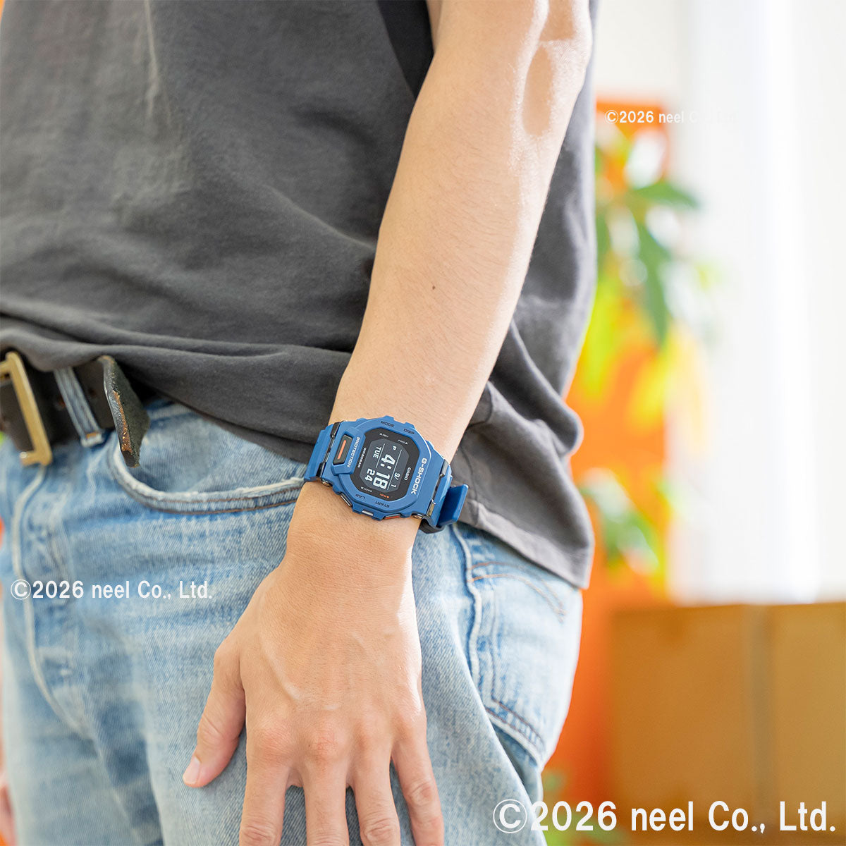 G-SHOCK Gショック G-SQUAD ジースクワッド GBD-200シリーズ GBD-200-2JF メンズ 腕時計 Bluetooth デジタル ブルー 青 CASIO カシオ