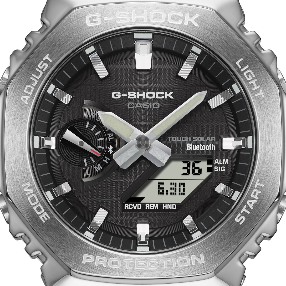 G-SHOCK カシオ Gショック CASIO アナデジ 腕時計 メンズ GBM-2100-1AJF ブラック メタルカバー【2024 新作】