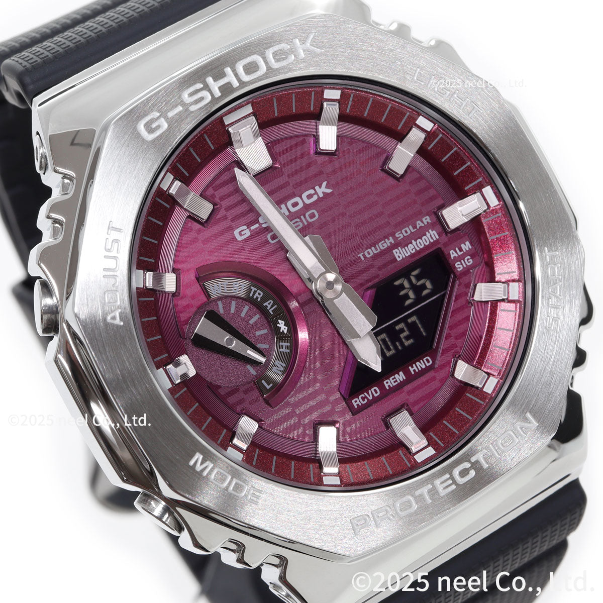 G-SHOCK カシオ Gショック CASIO アナデジ 腕時計 メンズ GBM-2100A-4BJF メタルベゼル【2025 新作】