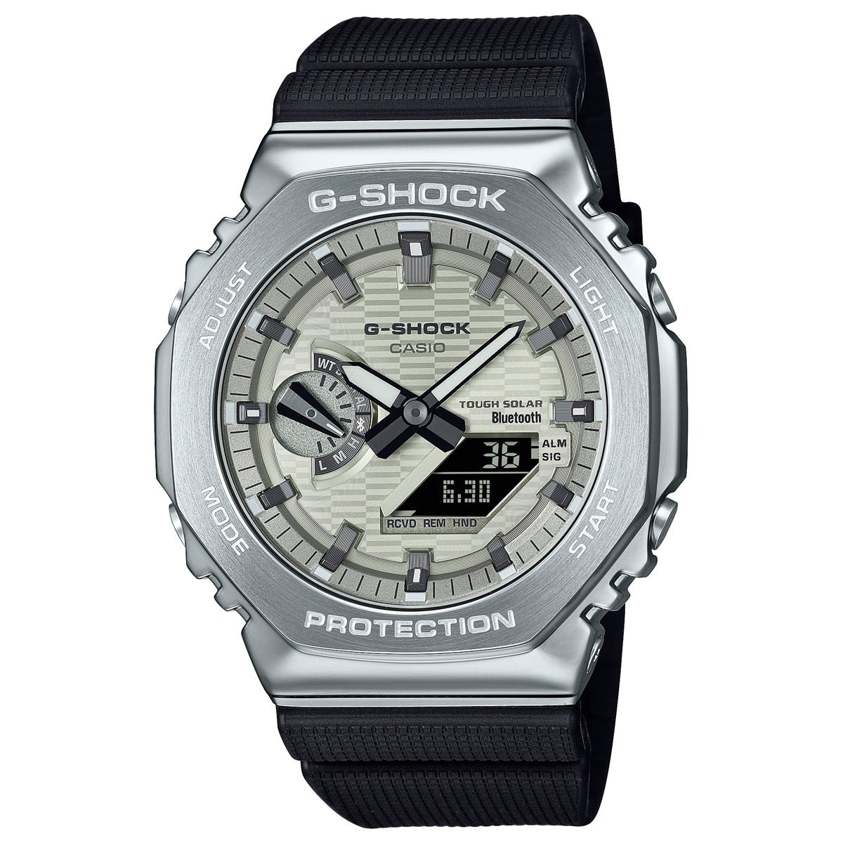 G-SHOCK カシオ Gショック CASIO アナデジ 腕時計 メンズ GBM-2100A-8BJF メタルベゼル
