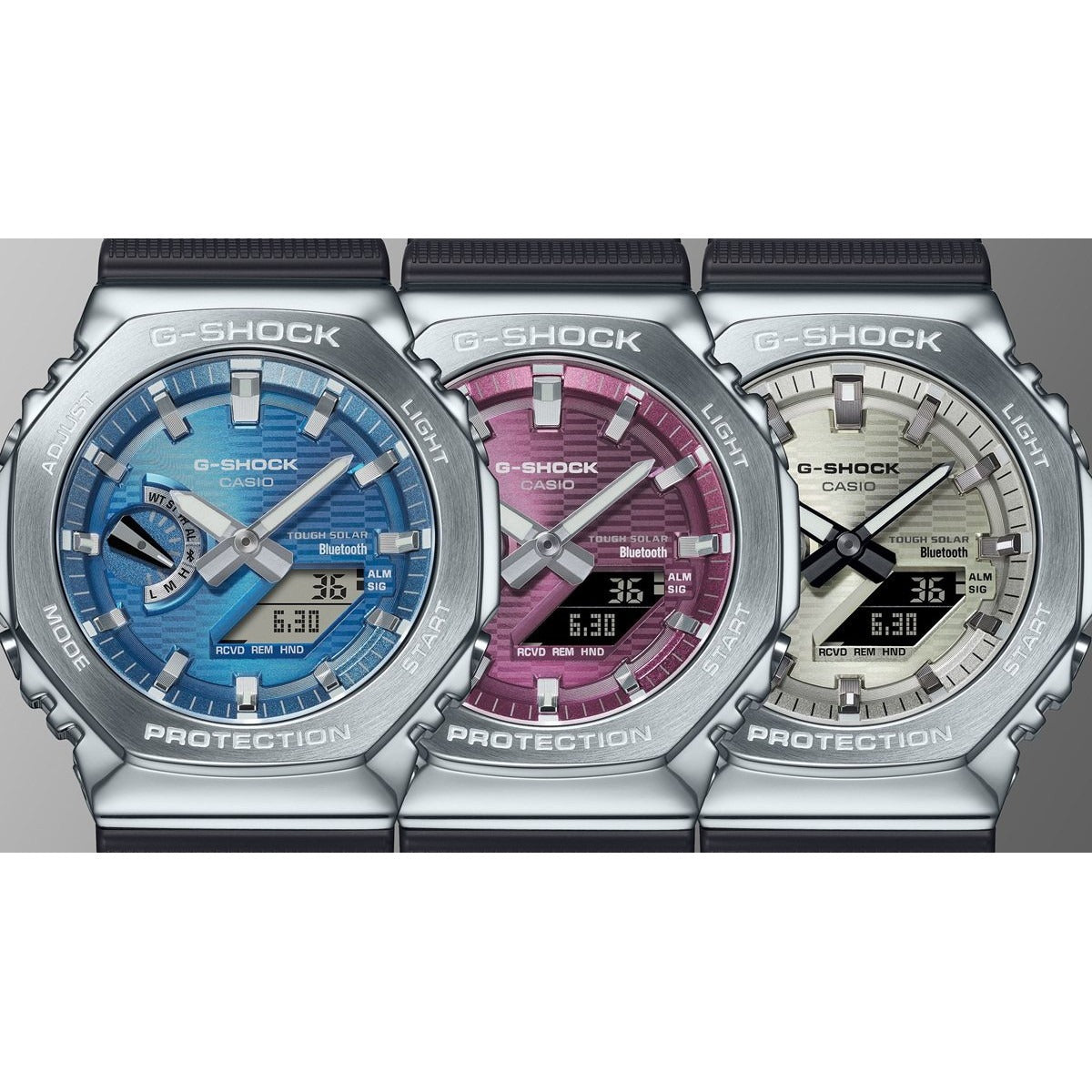 G-SHOCK カシオ Gショック CASIO アナデジ 腕時計 メンズ GBM-2100A-8BJF メタルベゼル