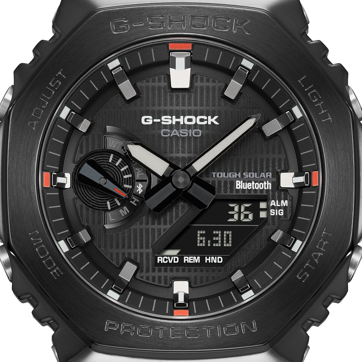 G-SHOCK カシオ Gショック CASIO 限定モデル アナデジ 腕時計 メンズ GBM-2100B-7AJF メタルカバー【2025 新作】