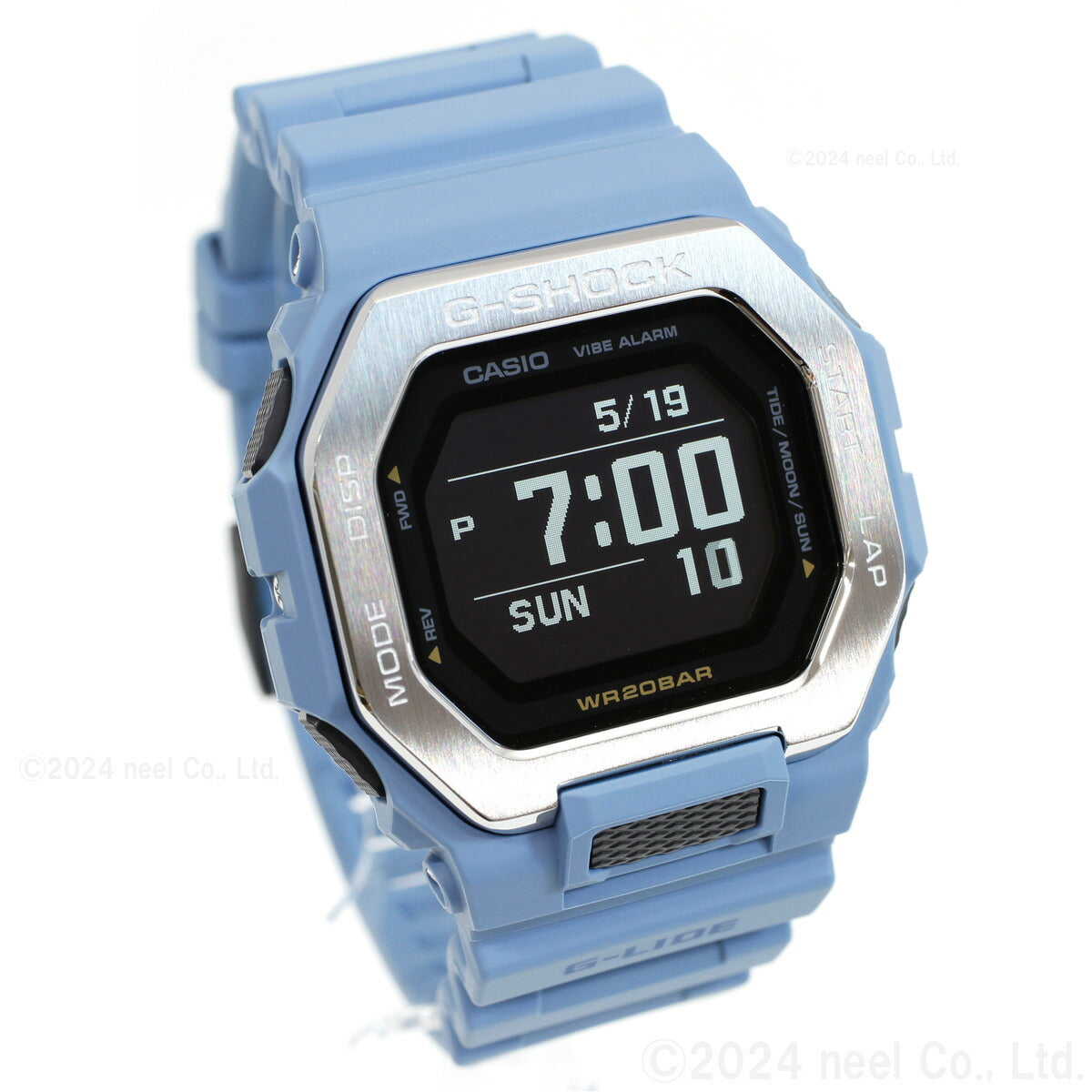 G-SHOCK カシオ G-LIDE Gショック Gライド デジタル 腕時計 メンズ CASIO GBX-100-2AJF ブルー 海 イメージ【2024 新作】