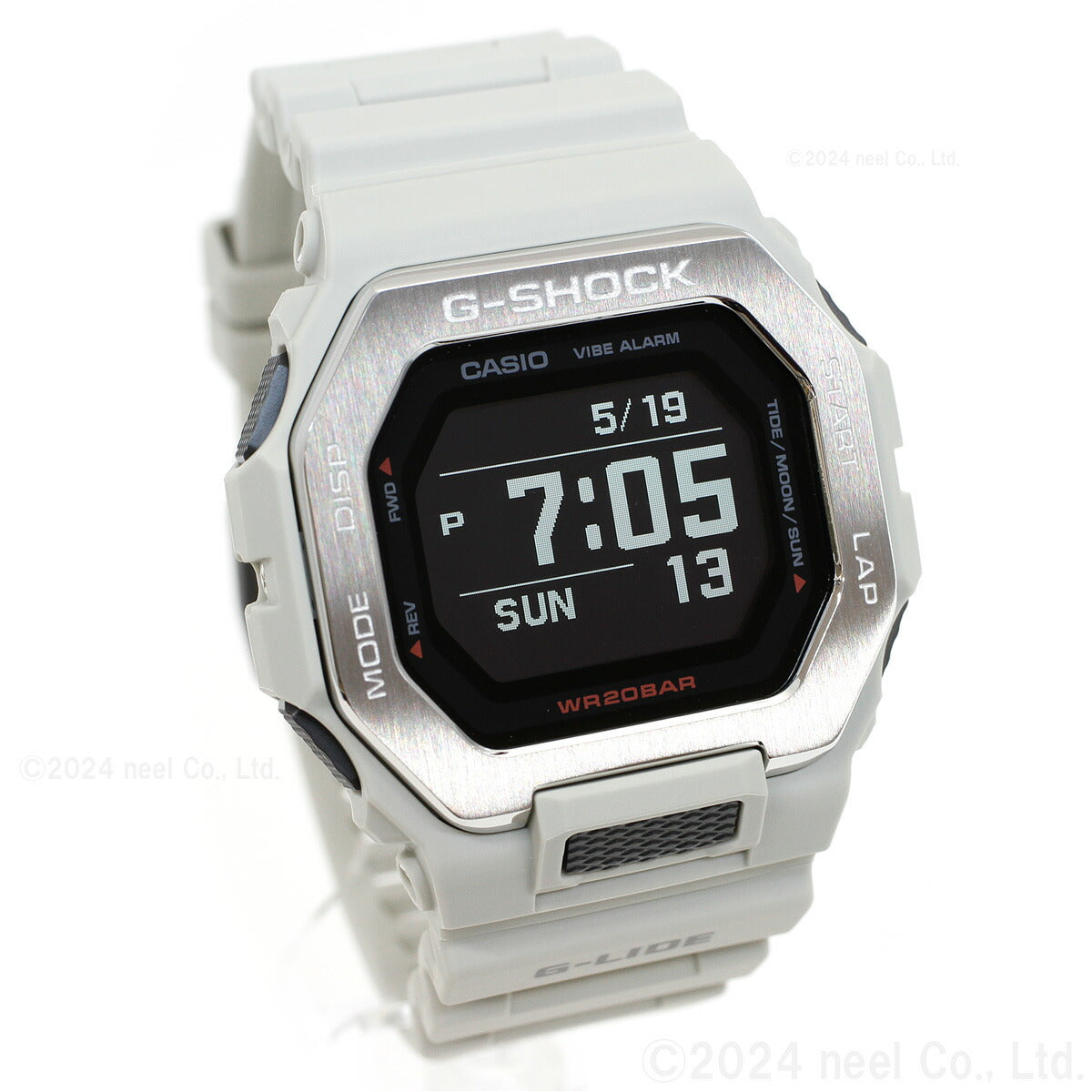 G-SHOCK カシオ G-LIDE Gショック Gライド デジタル 腕時計 メンズ CASIO GBX-100-8JF ベージュ 砂浜 イメージ【2024 新作】