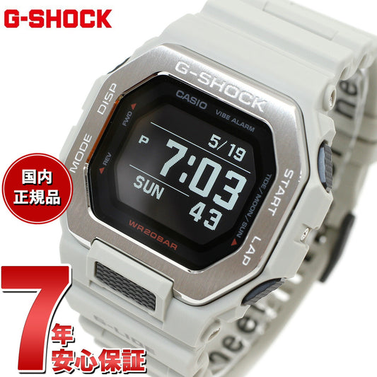 G-SHOCK カシオ G-LIDE Gショック Gライド デジタル 腕時計 メンズ CASIO GBX-100-8JF ベージュ 砂浜 イメージ【2024 新作】
