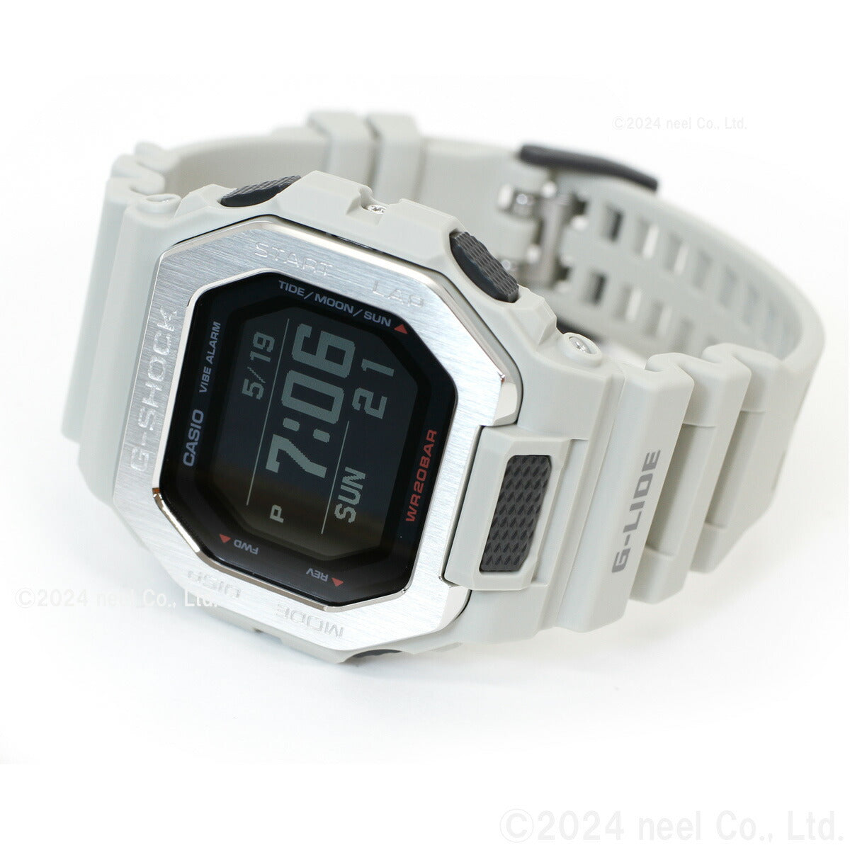 G-SHOCK カシオ G-LIDE Gショック Gライド デジタル 腕時計 メンズ CASIO GBX-100-8JF ベージュ 砂浜 イメージ【2024 新作】