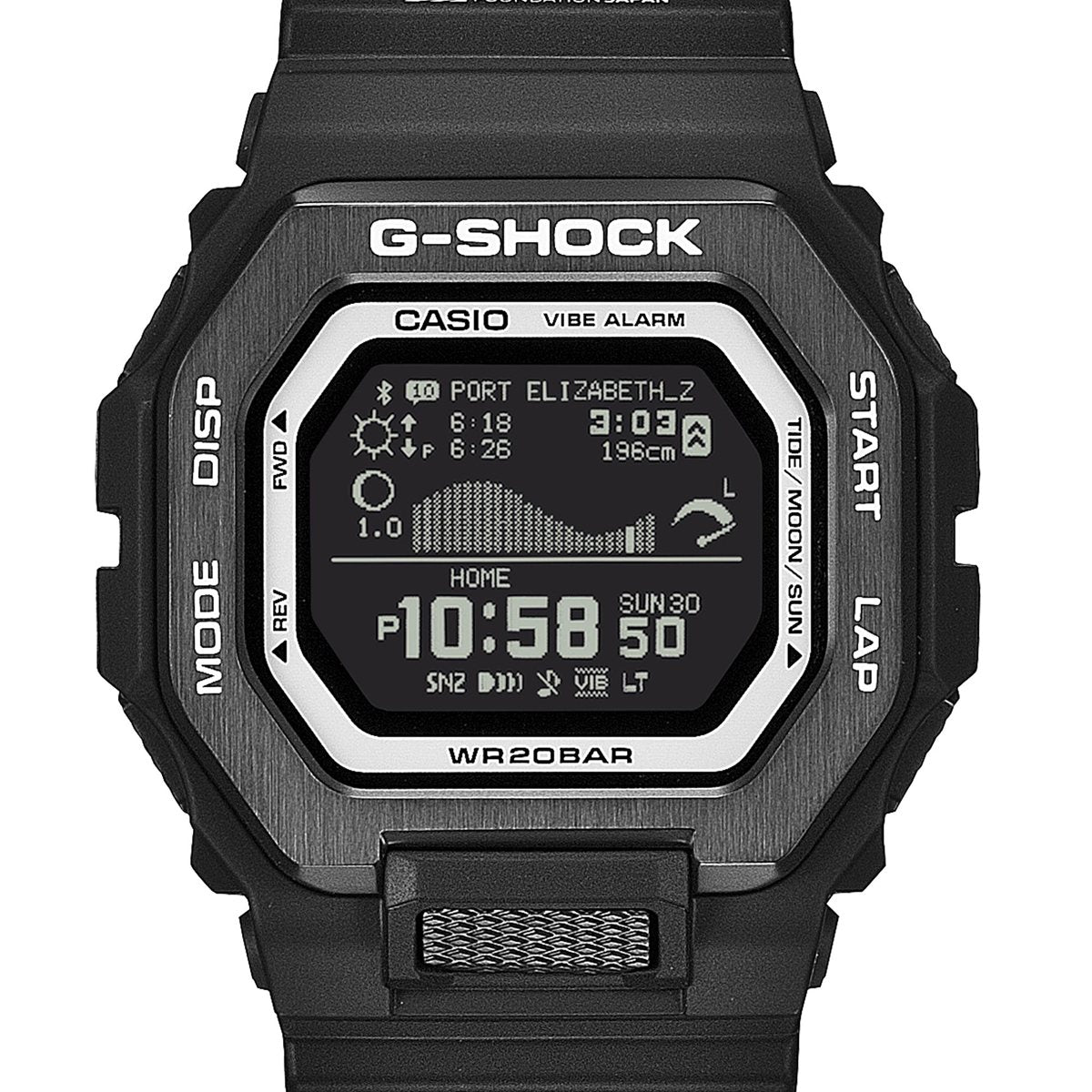 G-SHOCK カシオ G-LIDE Gショック Gライド デジタル SURFRIDER FOUNDATION JAPAN コラボ 限定モデル 腕時計 メンズ CASIO GBX-100SFJ-1JR【2026 新作】
