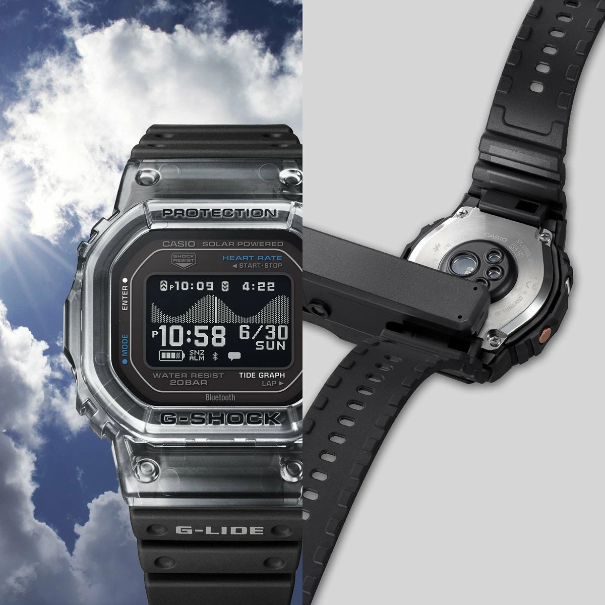 G-SHOCK カシオ G-LIDE Gショック Gライド デジタル 腕時計 メンズ CASIO GBX-H5600-1JR ブラック【2026 新作】