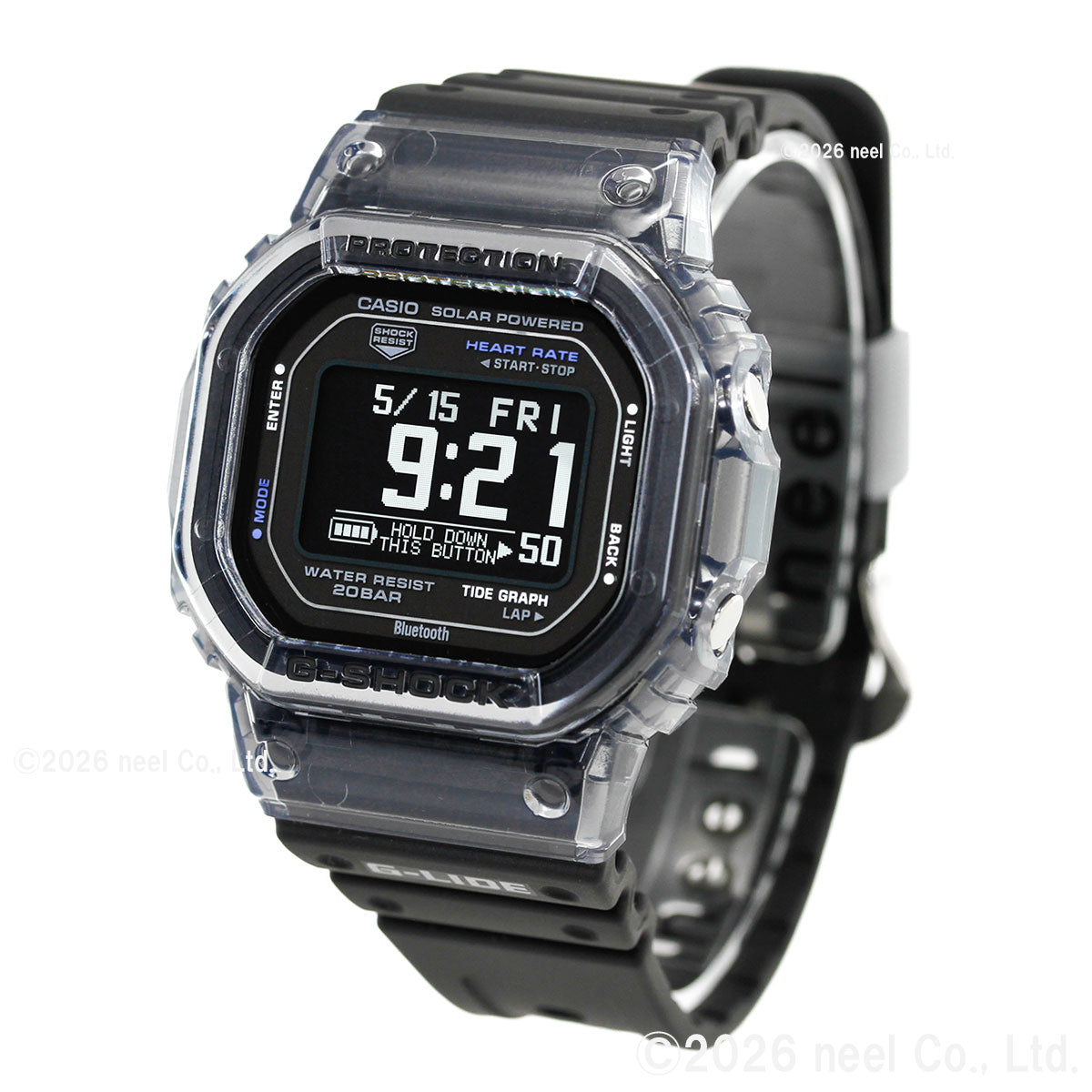 G-SHOCK カシオ G-LIDE Gショック Gライド デジタル 腕時計 メンズ CASIO GBX-H5600-1JR ブラック【2026 新作】