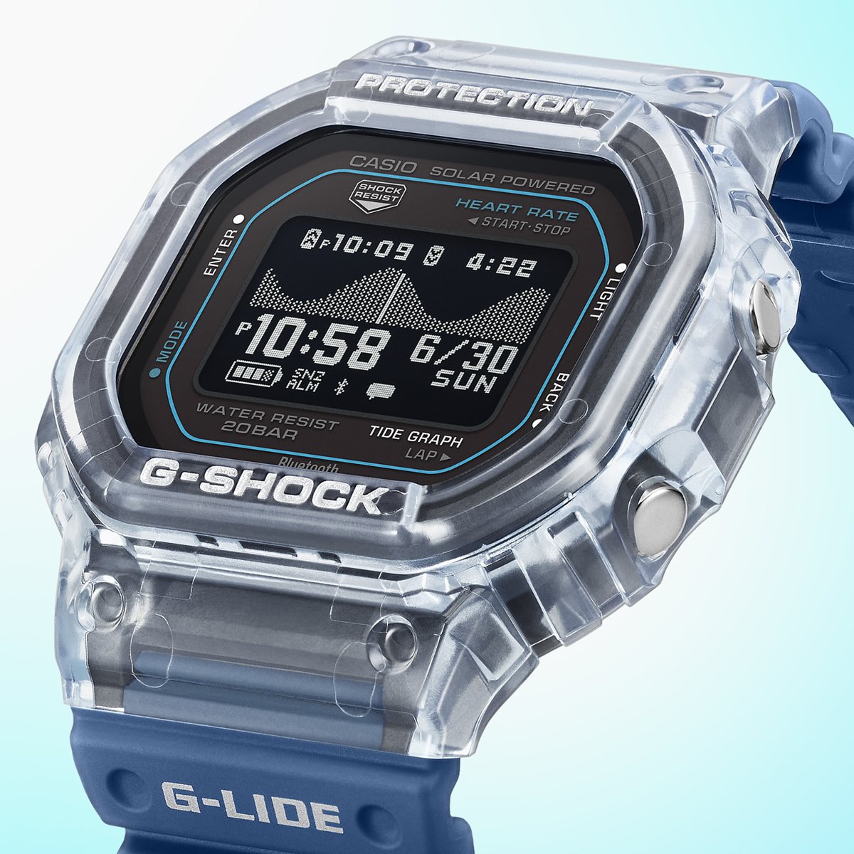 G-SHOCK カシオ G-LIDE Gショック Gライド デジタル 腕時計 メンズ CASIO GBX-H5600-2JR ブルー【2026 新作】